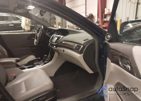 2016 Honda Accord Ex-L V-6 из США, поврежденный, VIN 1HGCR3F80GA029621